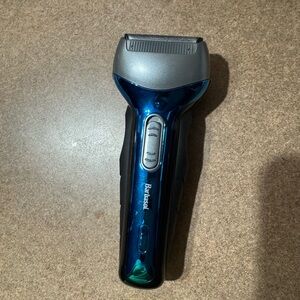 Barbasol Rechargeable Wet and Dry Foil Shaver Razor Trimmer Stainless Steel